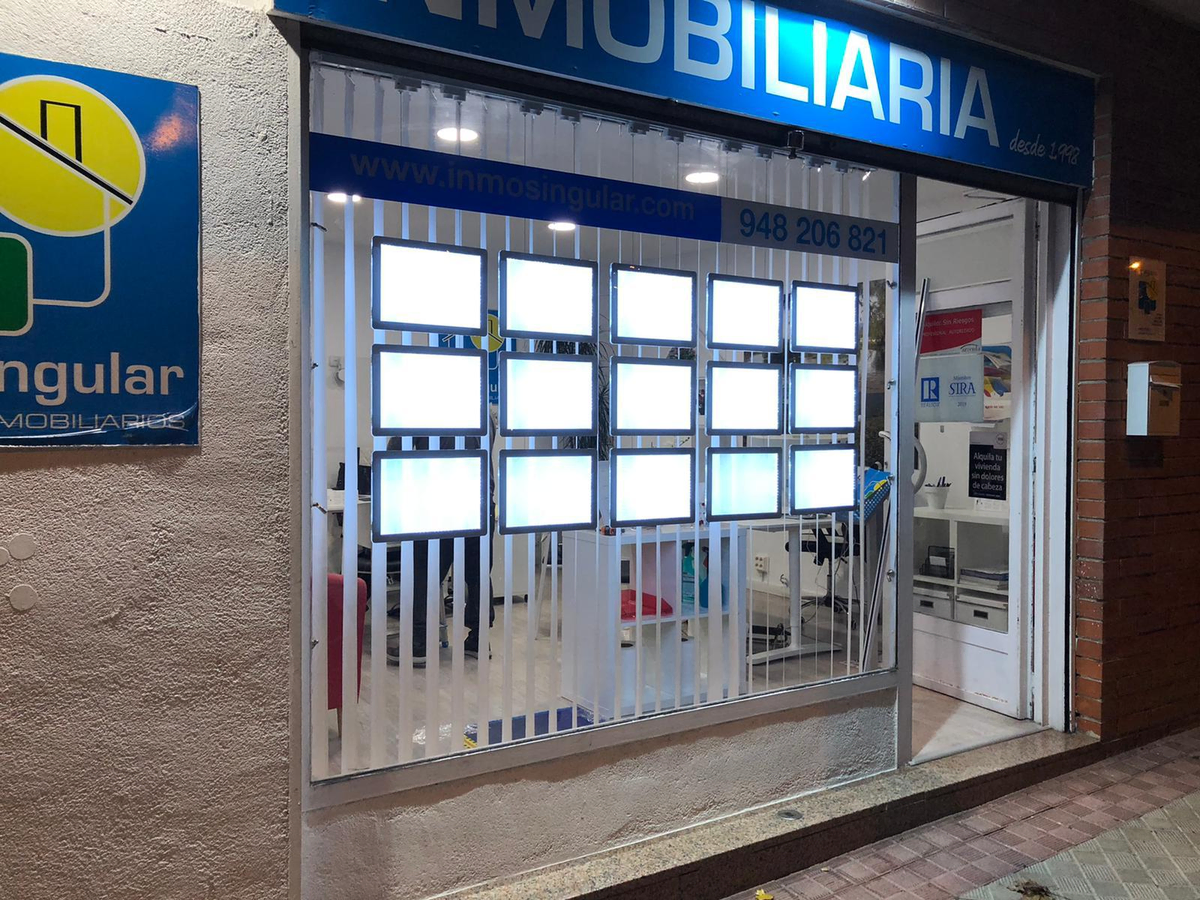Escaparate alta luminosidad